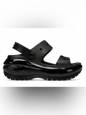 CROCS Clogs MEGA CRUSH Black Women Size 6 Men Size 4 Unisex